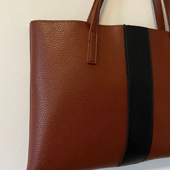 Vince Camuto Faux Leather Tote Bag - Picture 3 of 8